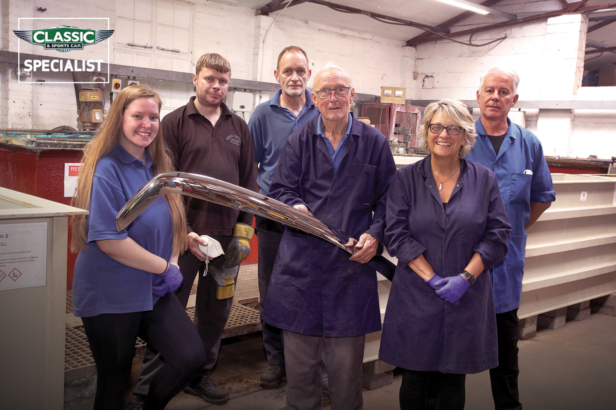 The specialist Doug Taylor Metal Finishing Co Classic & Sports Car